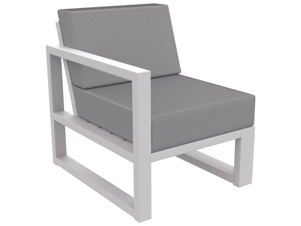 MIA Single Left Arm Sectional Chair Modern Outdoor Seating