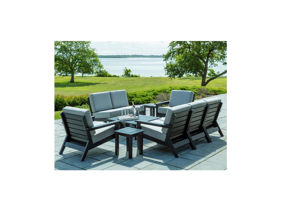 Dex Recycled Plastic Cushion Outdoor Lounge Set