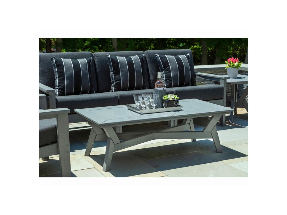 Dex Recycled Plastic Cushion Patio Lounge Set