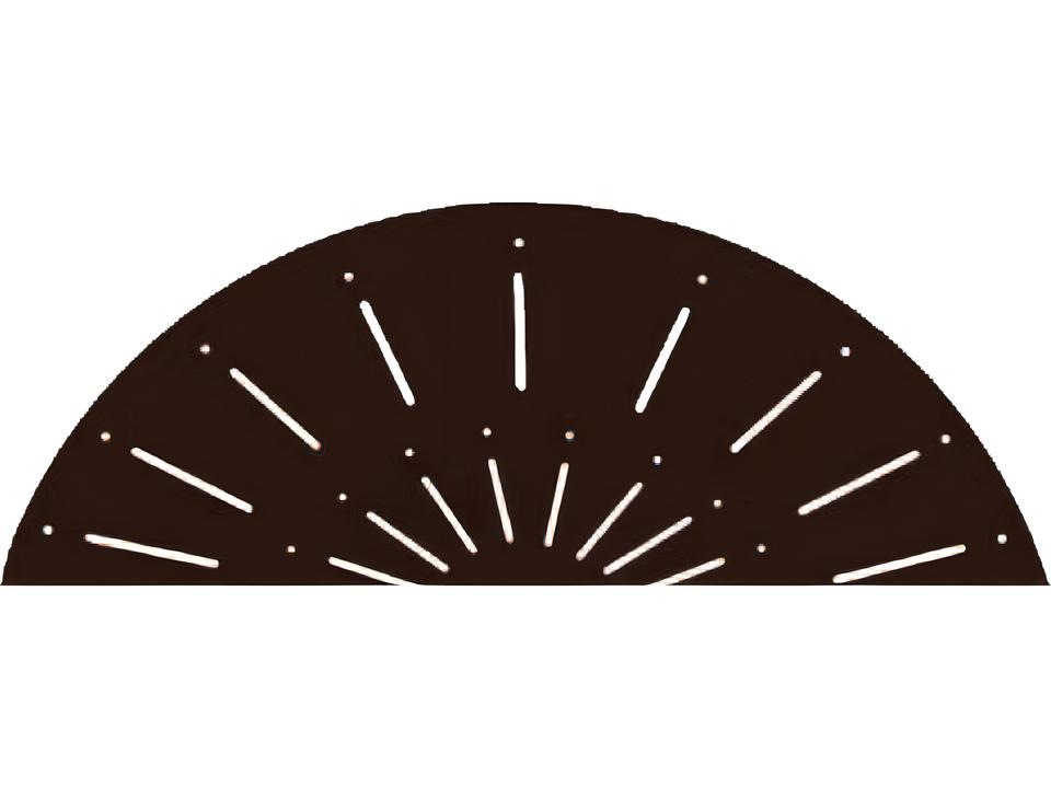 Verona Design 42-Inch Round Counter Table with Umbrella Hole