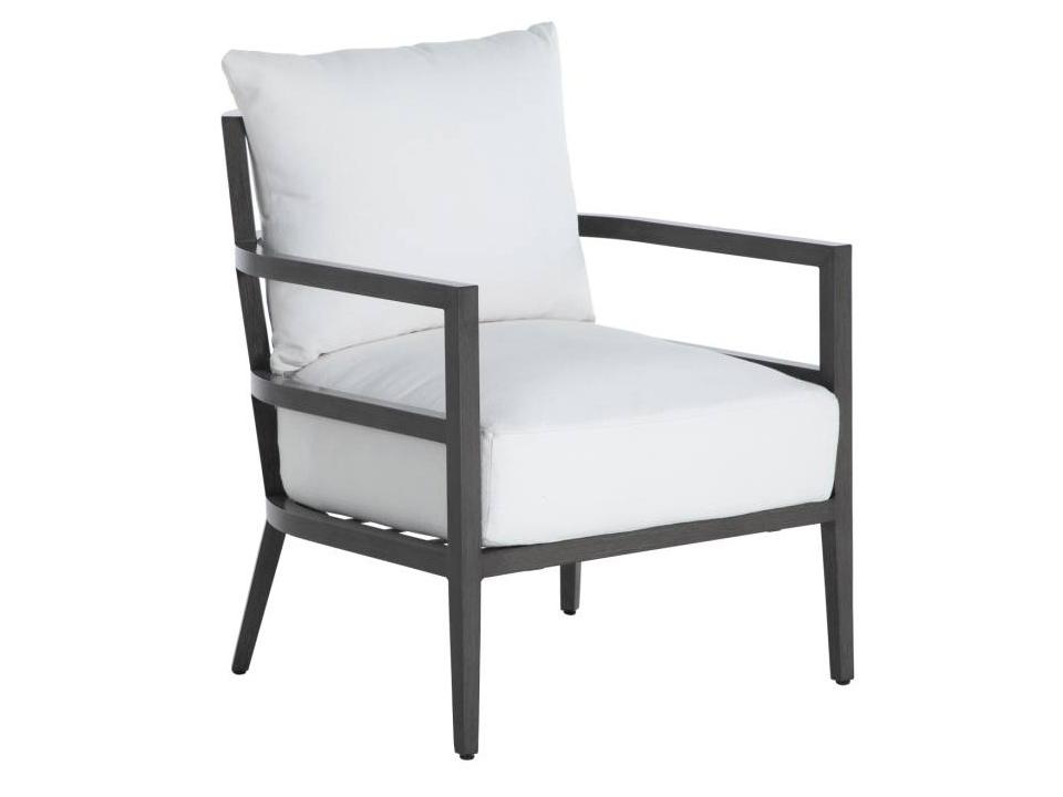 Santa Barbara Aluminum High Back Outdoor Patio Lounge Chair