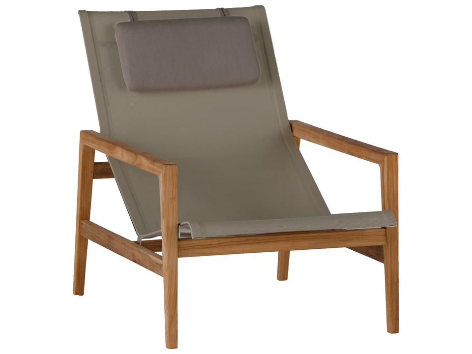 Coast Teak Easy Patio Lounge Chair