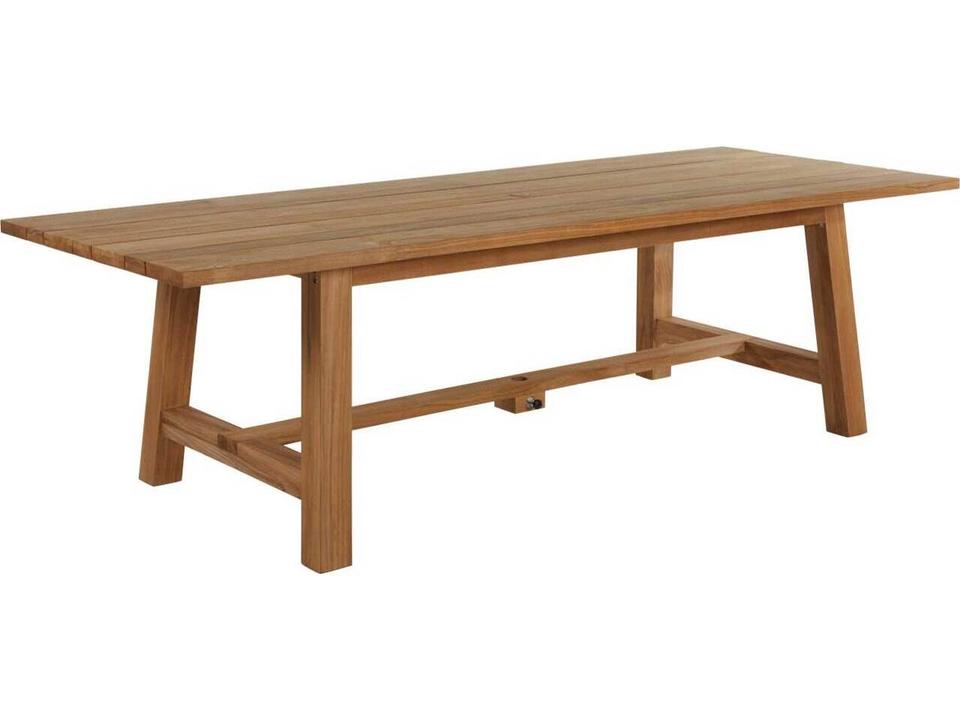 Paige Teak Natural Rectangular Patio Dining Table