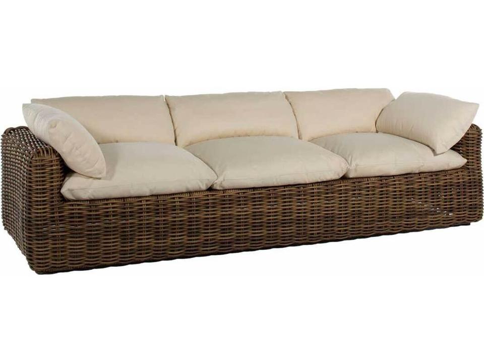Montecito Wicker Patio Sofa