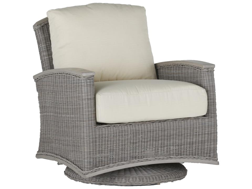 Astoria Wicker Swivel Glider Outdoor Patio Lounge Chair