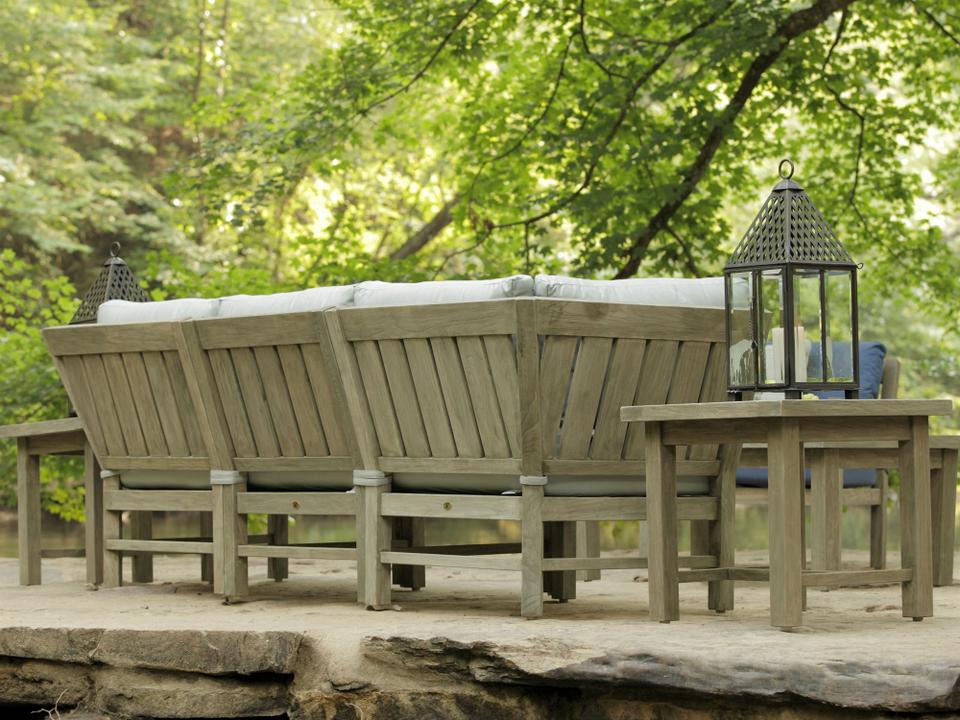 Club Teak Sectional Outdoor Lounge Set