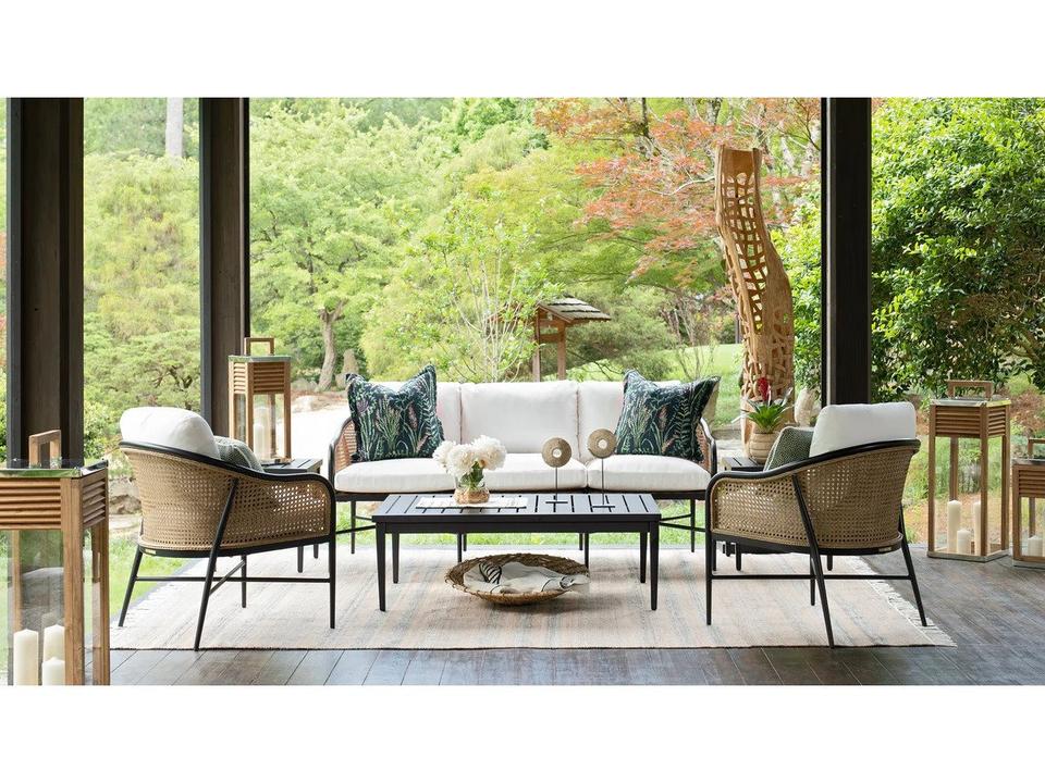 Havana Aluminum Cushion Lounge Set
