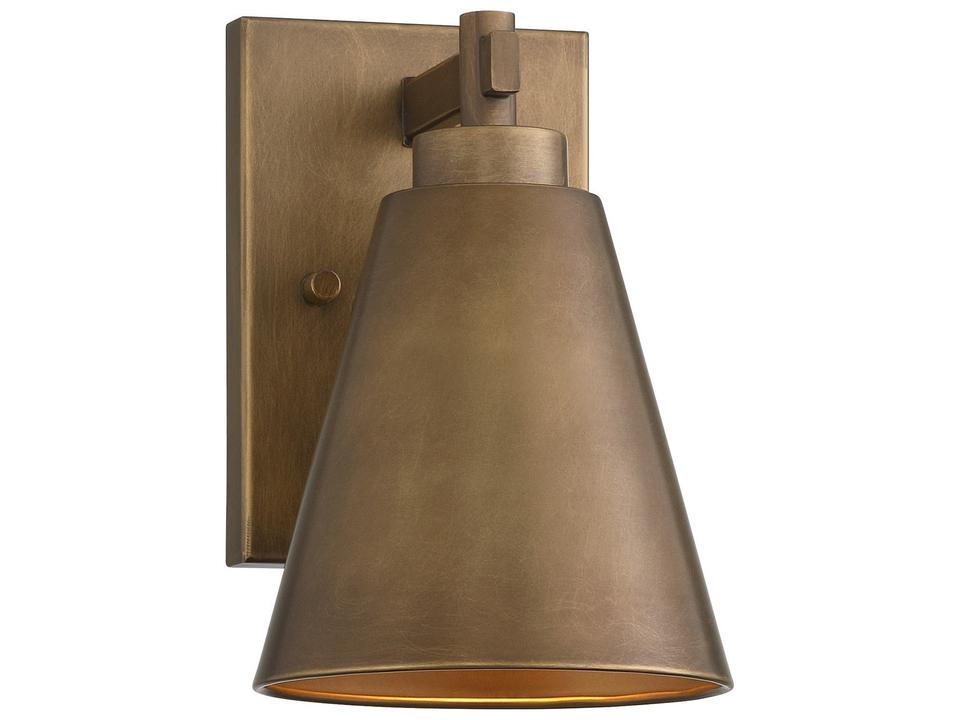 Ryder 1-Light Outdoor Wall Sconce in Atlas Bronze