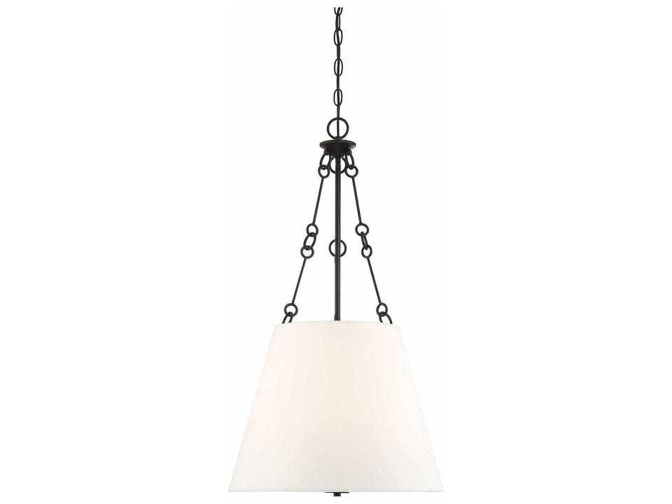 Austin 4-Light Pendant Light in English Bronze