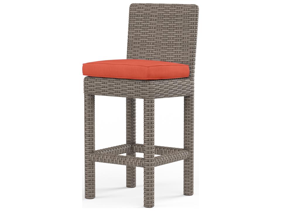 Coronado Wicker Outdoor Patio Bar Stool
