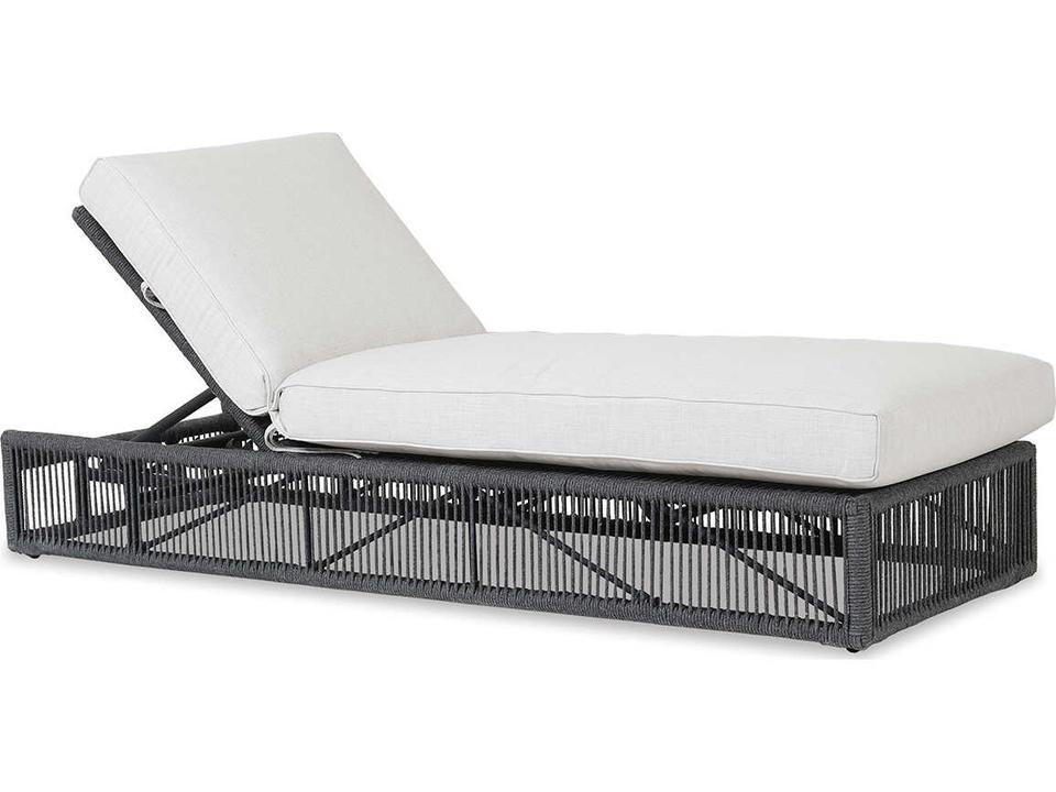Milano Woven Rope Adjustable Patio Chaise Lounge