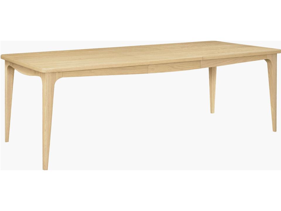 Becki Owens Mollie Rectangular Wood Clear Dining Table