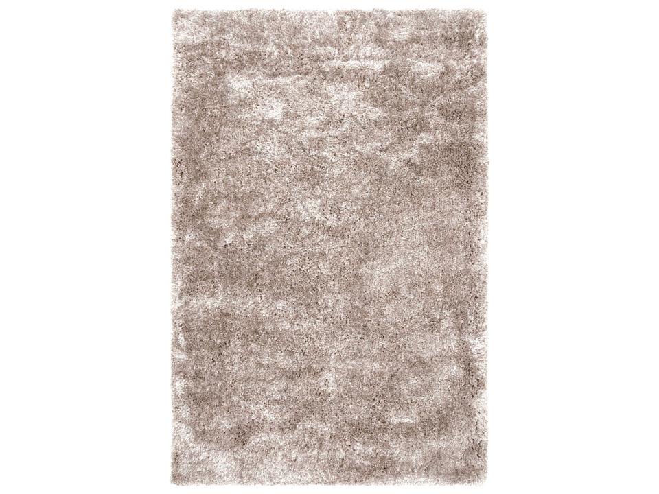 Grizzly Collection Hand Woven Light Gray Rectangle Area Rug with Plush Pile