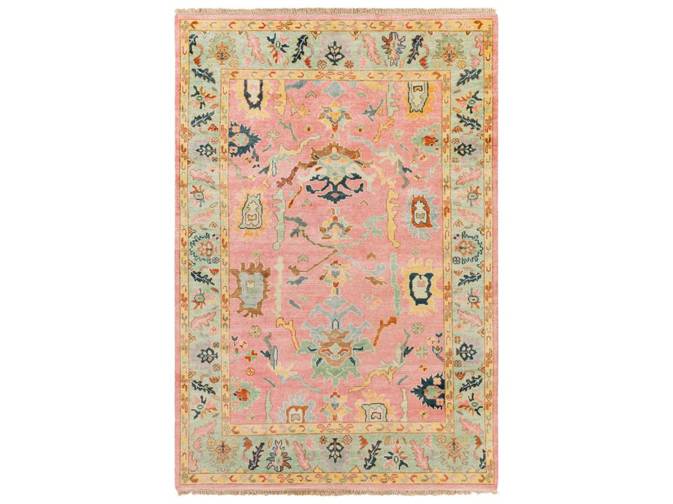Hillcrest Hand-Knotted Wool Blend Area Rug
