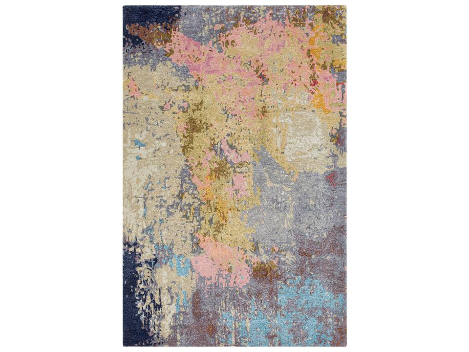 Kavita Hand Tufted Wool Viscose Modern Abstract Area Rug