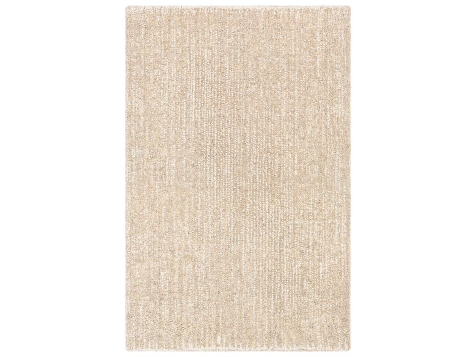 Messina Area Rug Hand Tufted Wool Blend Light Gray White