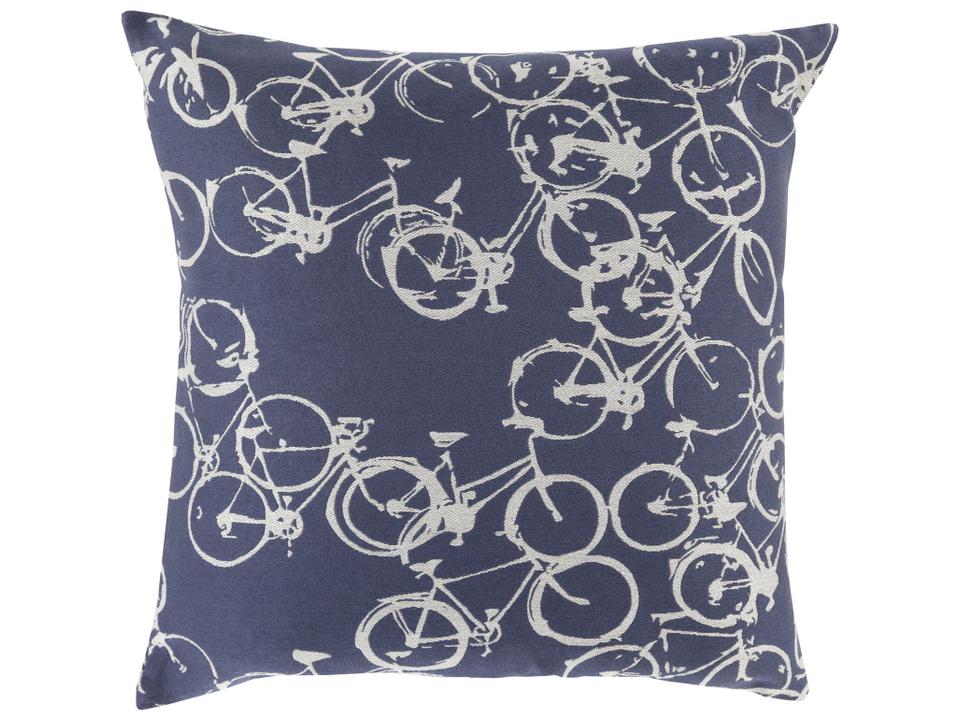 Pedal Power Jacquard Lumbar Pillow