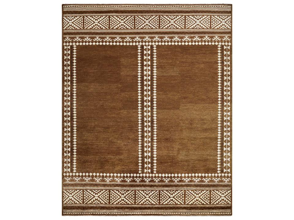 Riviera Hand-Knotted Wool Blend Area Rug