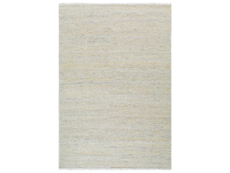 Saga Hand Woven Wool Blend Area Rug with Fringe