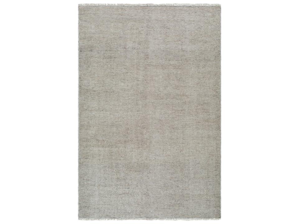 Saga Hand Woven Wool Blend Area Rug with Fringe
