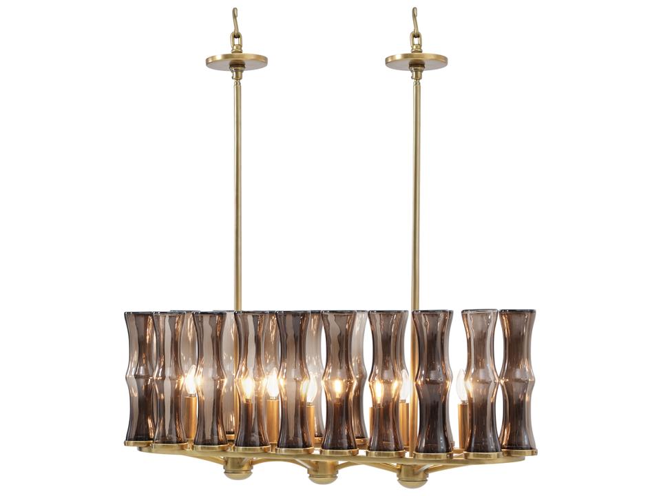 Ta Illuminations Gold Linear Chandelier