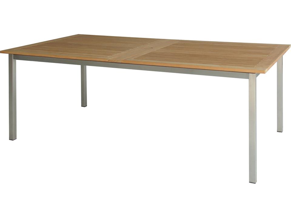 Avanti Stainless Steel Extendable Outdoor Dining Table 81-121 Inch