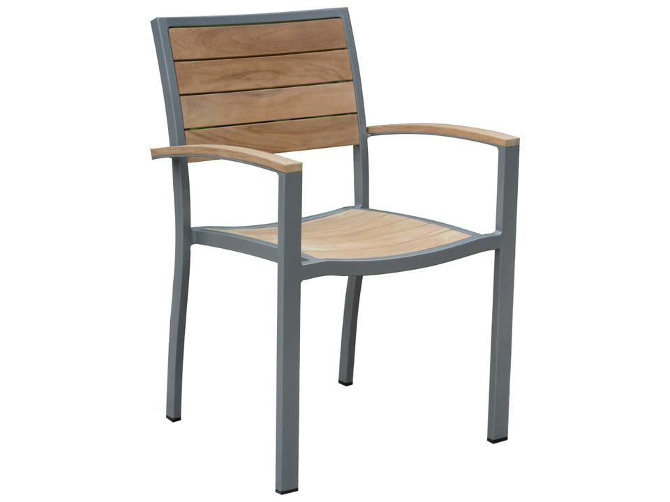 SoHo Teak Stacking Armchair