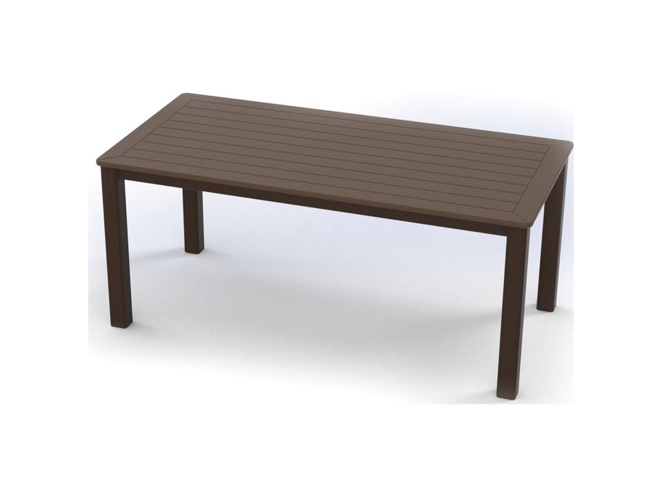 Rectangular Marine Grade Polymer Coffee Table