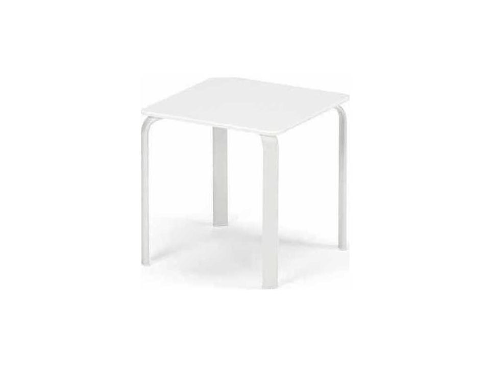 Marine Grade Polymer 18-Inch Square End Table