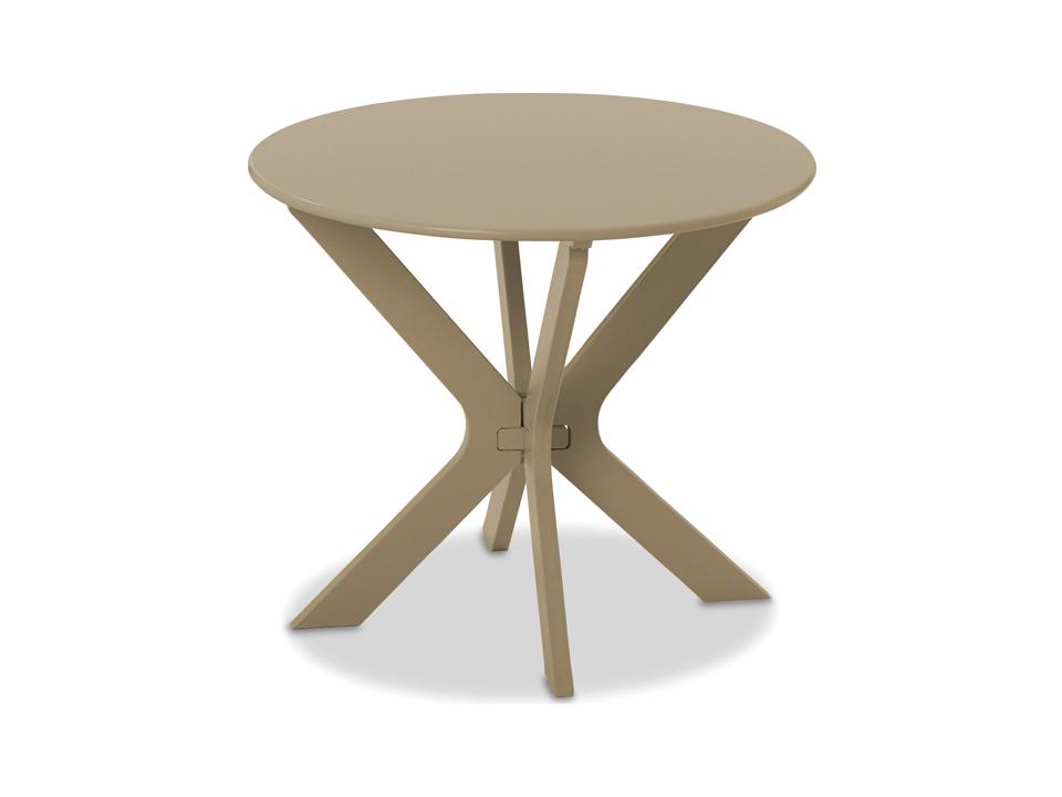 Wexler 23-Inch Round Marine Grade Polymer End Table