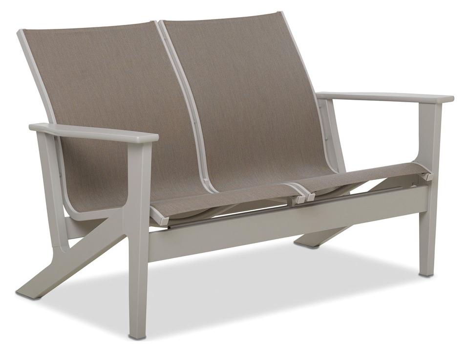 Wexler MGP Sling Loveseat Modern Outdoor