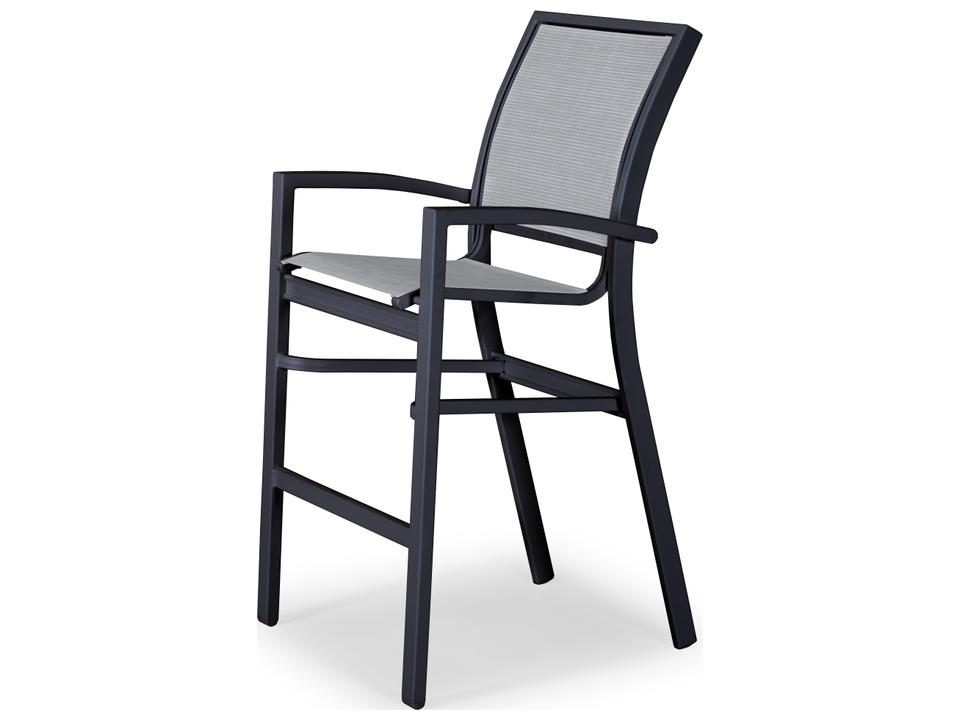 Kendall Sling Aluminum Stackable Bar Height Chair