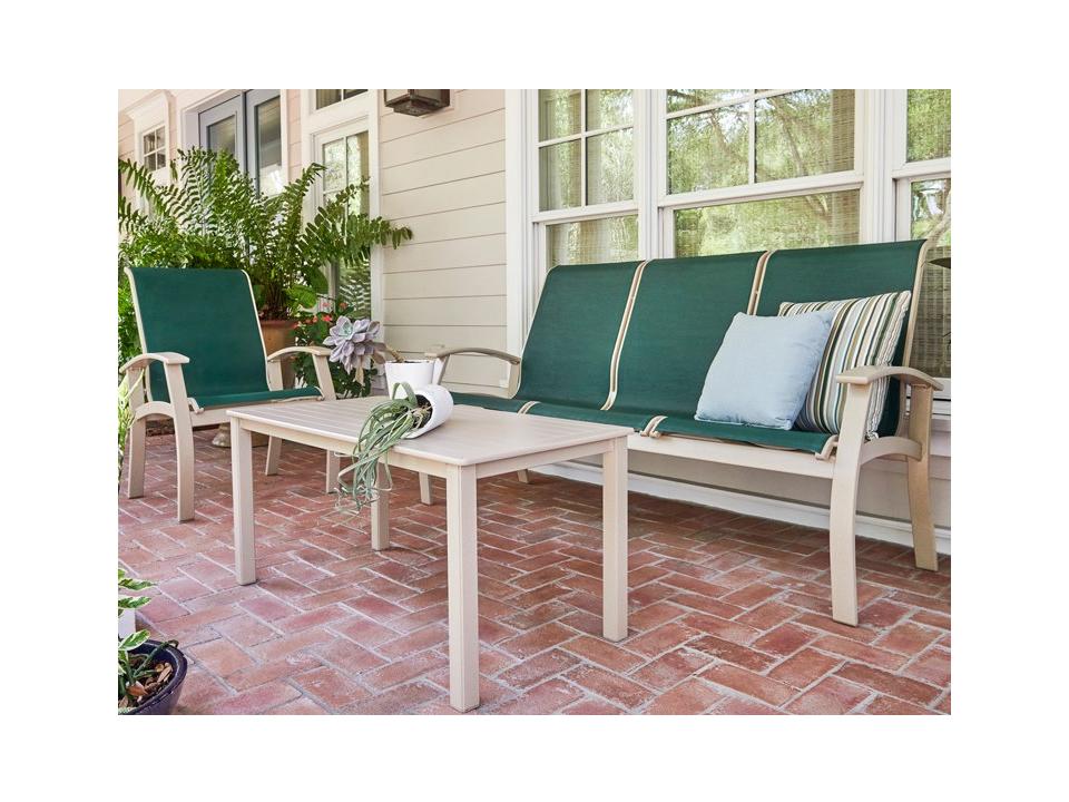 Belle Isle Sling Aluminum Lounge Set