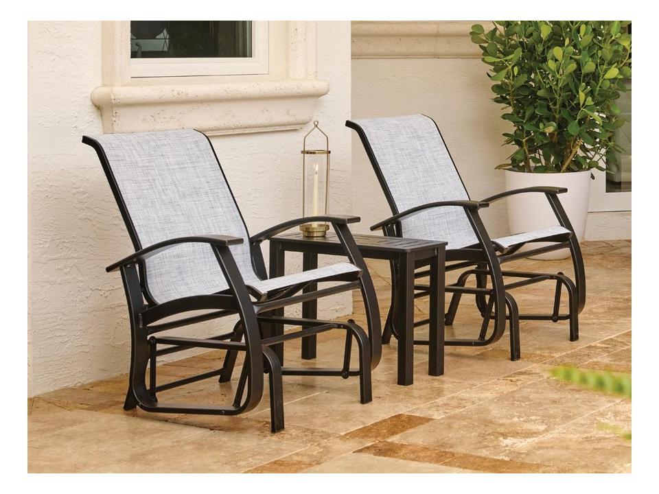 Belle Isle Sling Aluminum Lounge Set