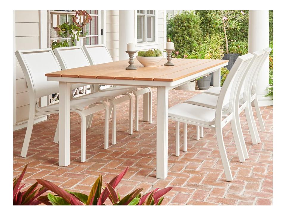 Kendall Sling Aluminum Dining Set