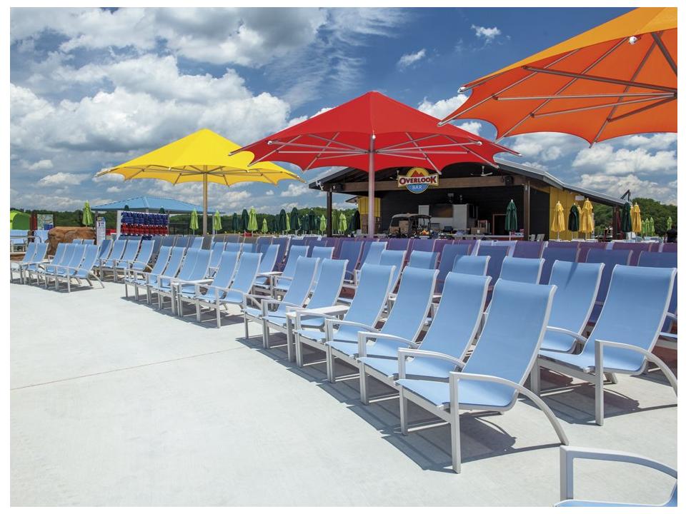 Kendall Sling Aluminum Lounge Set