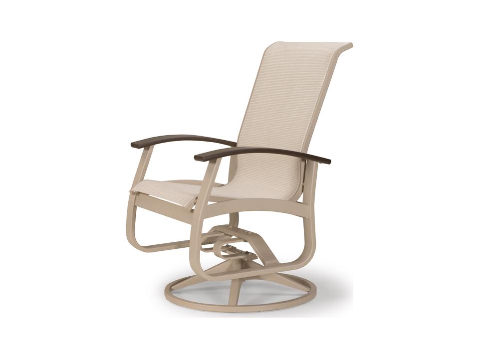 Belle Isle Sling Swivel Rocker Chair