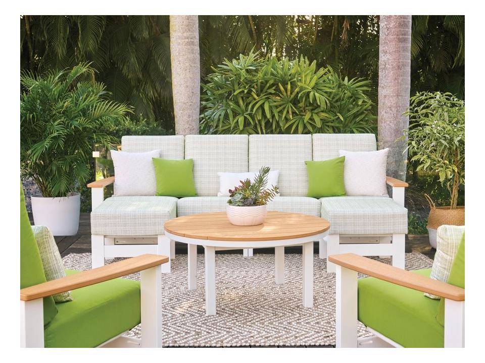 Leeward MGP Deep Seat Sectional Lounge Set