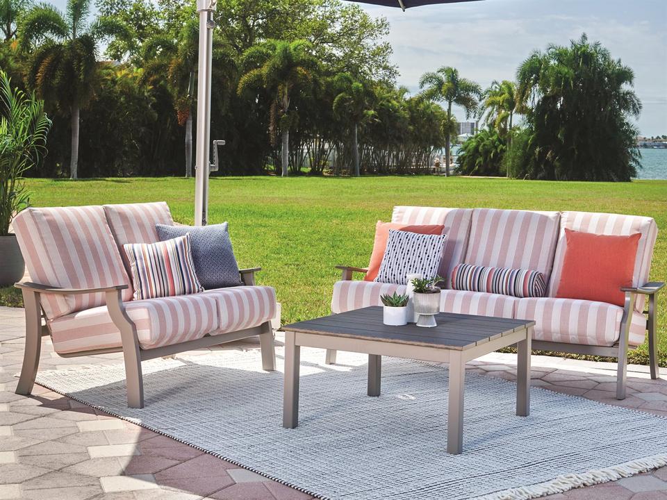 St. Catherine Marine Grade Polymer Cushion Outdoor Lounge Set