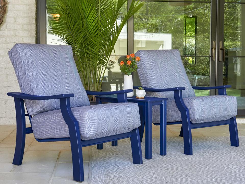 St. Catherine Marine Grade Polymer Cushion Outdoor Patio Lounge Set