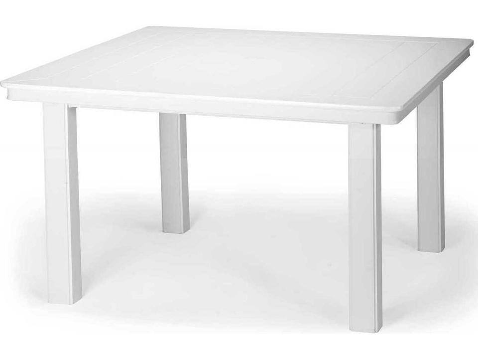 Marine Grade Polymer Square Outdoor Patio Chat Table