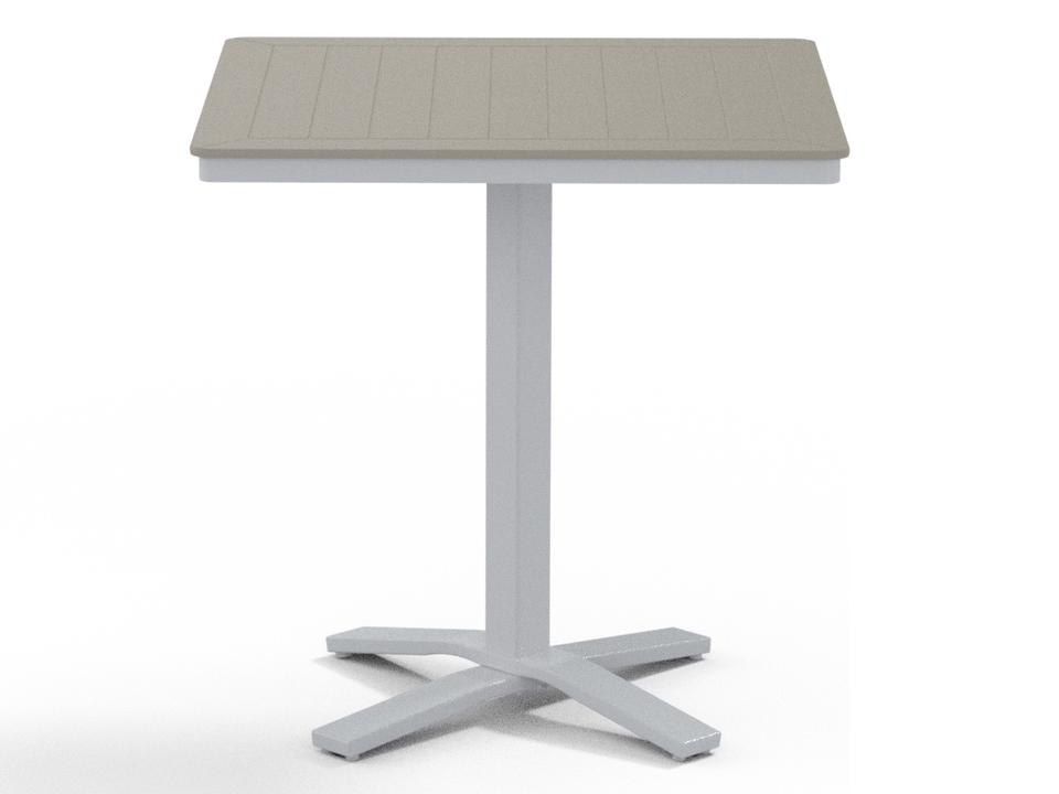 Marine Grade Polymer Patio Counter Table with Umbrella Hole