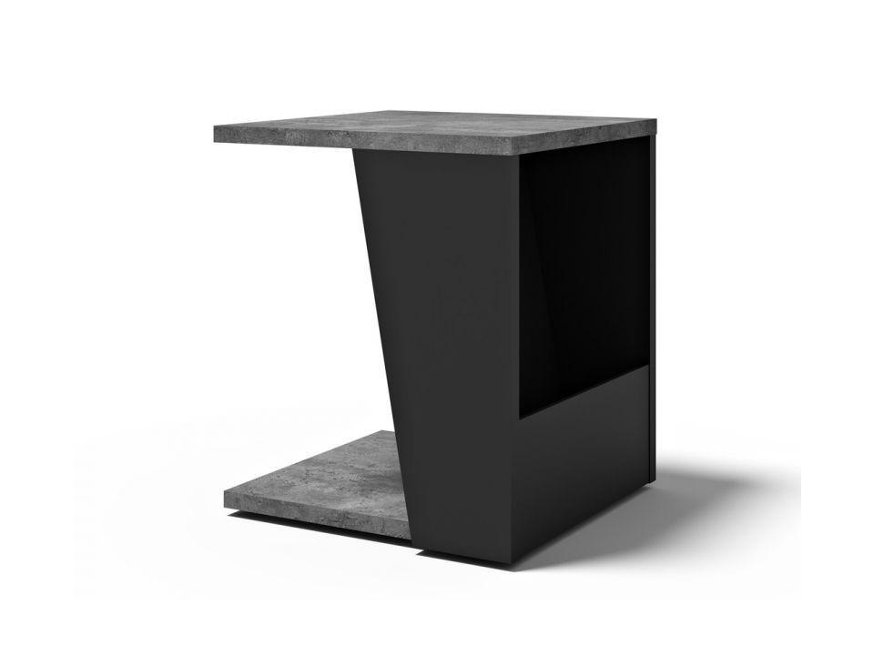 Albi End Table with Magazine Rack