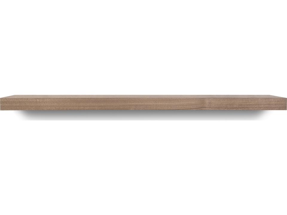 Balda 47 Inch Wall Shelf in Walnut Veneer