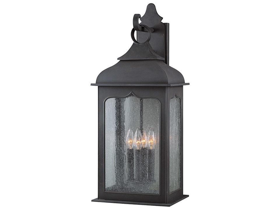 Henry Street 4-Light Outdoor Wall Sconce in Textured Bronze