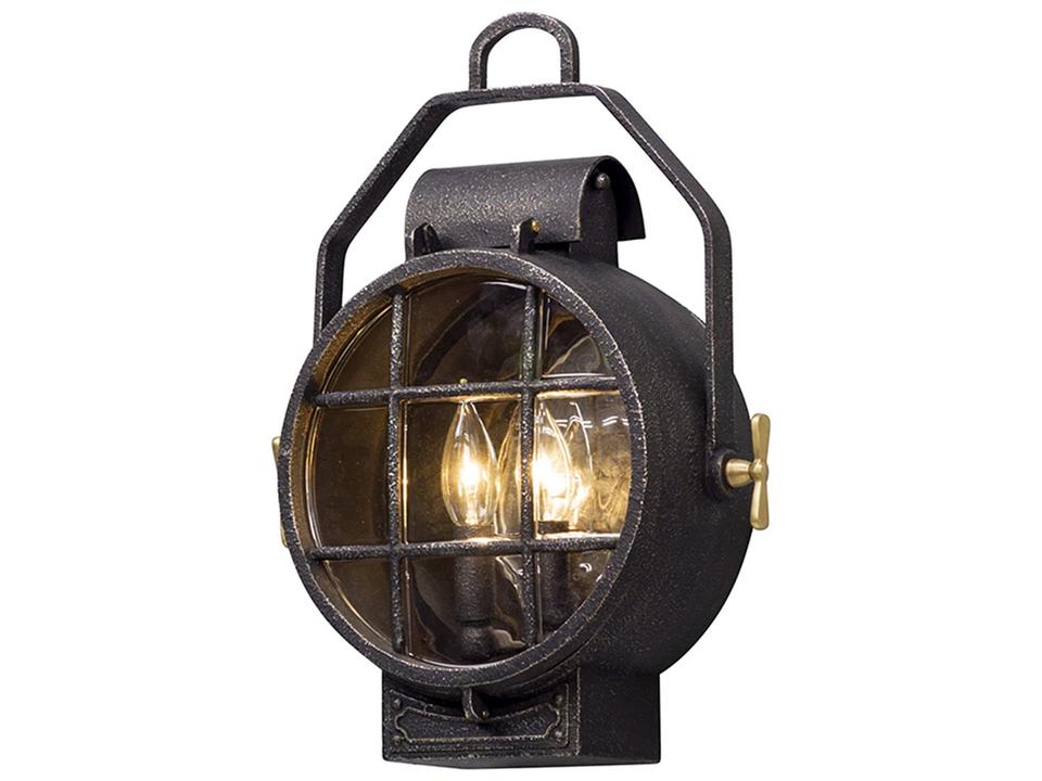 Point Lookout Outdoor Wall Sconce in Aged Pewter