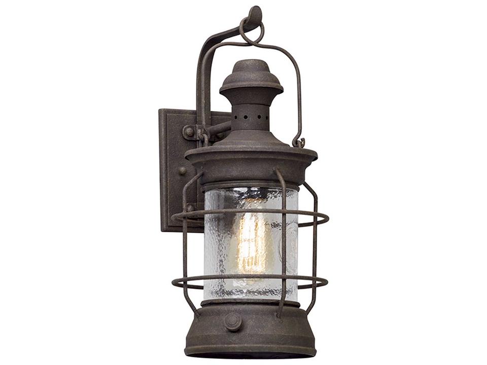 Atkins Outdoor Wall Lantern in Heritage Bronze
