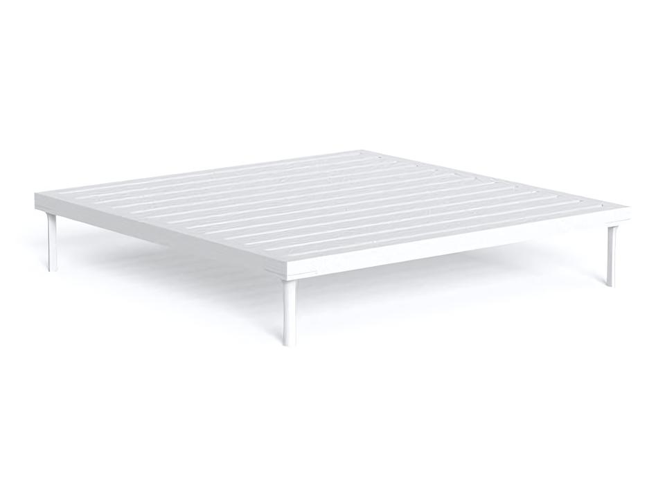 Cleosoft Alu 39.4" Square Coffee Table