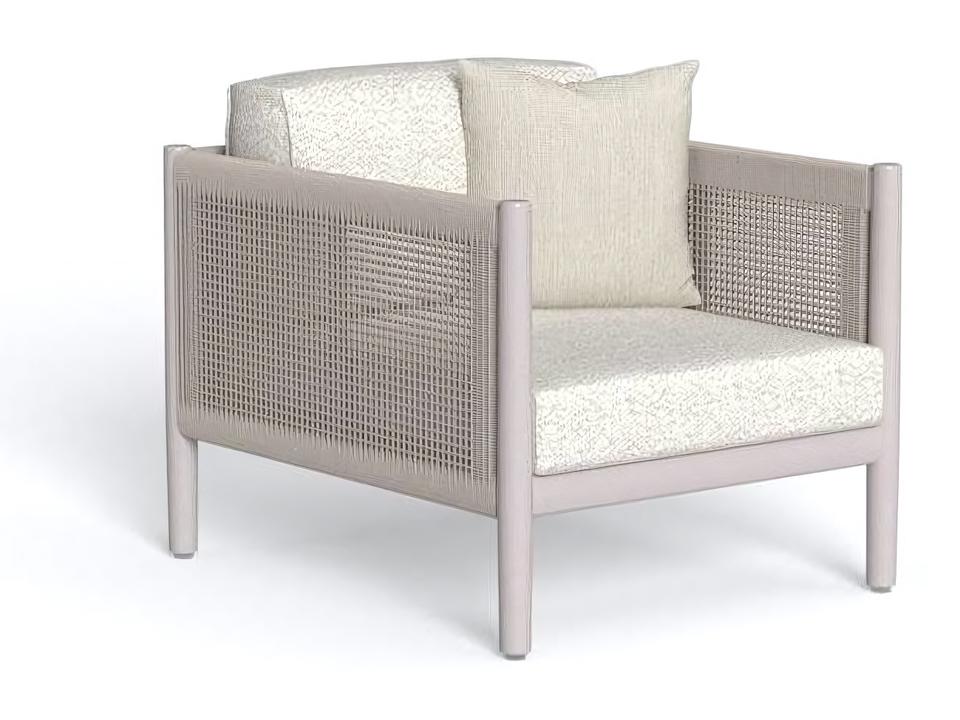 Dolcevita Aluminum Armchair