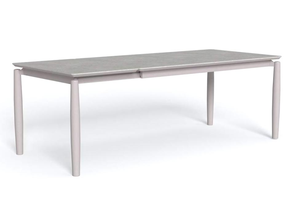 Dolcevita Aluminum Extending Dining Table 160/220X95